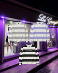 6th Anniv Stripes Long Sleeves