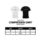 KNITTED COMPRESSION SHIRT (FULLY EMBROID)