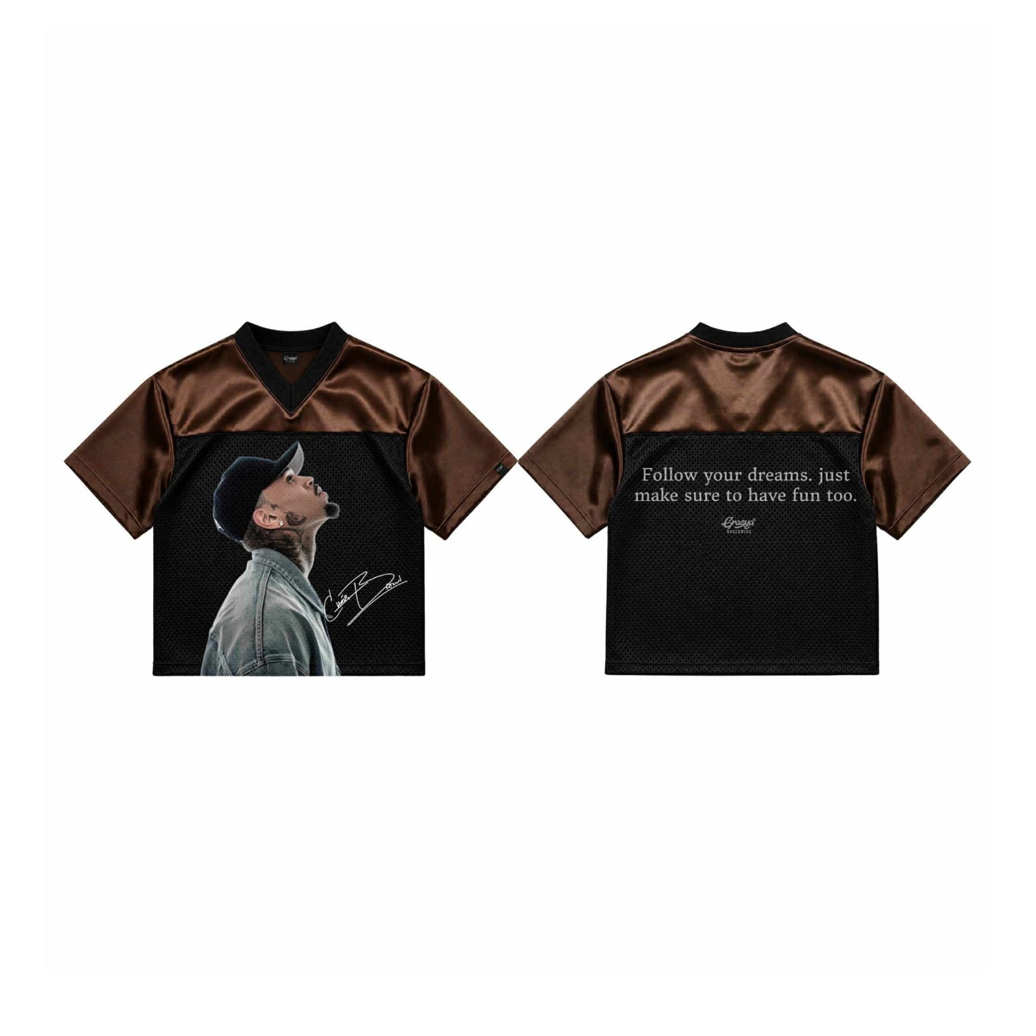CHRIS BROWN MESH JERSEY