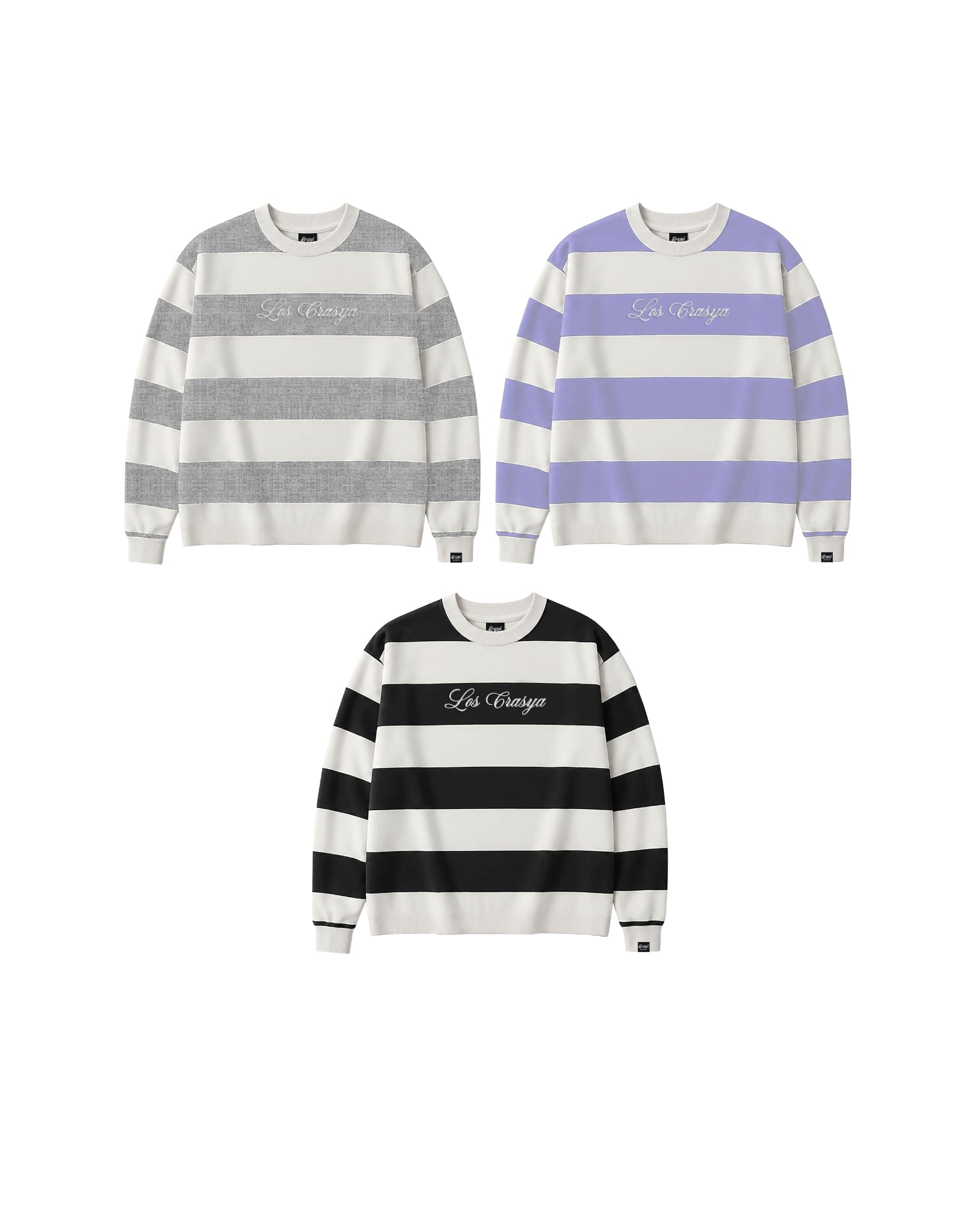 6th Anniv Stripes Long Sleeves