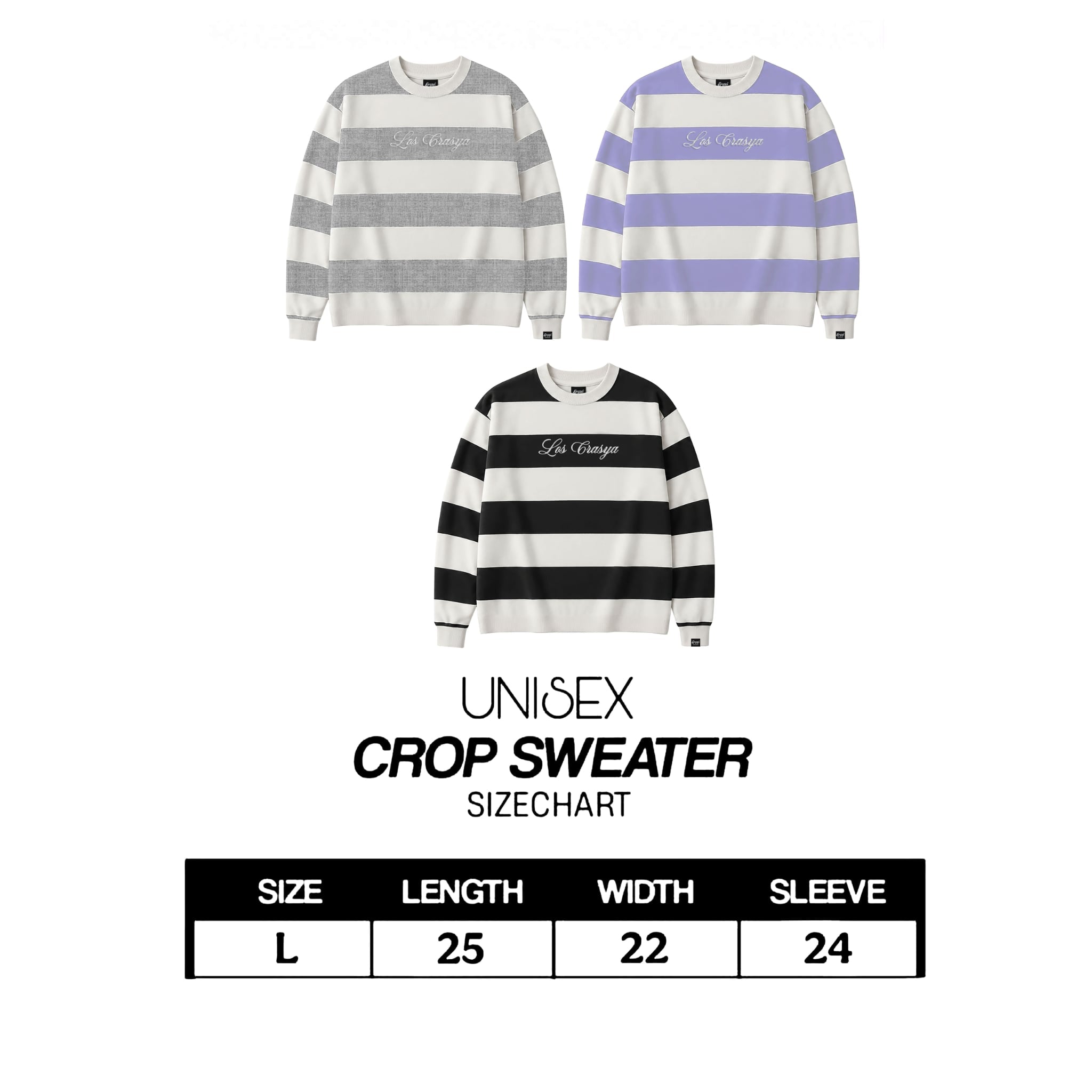 6th Anniv Stripes Long Sleeves