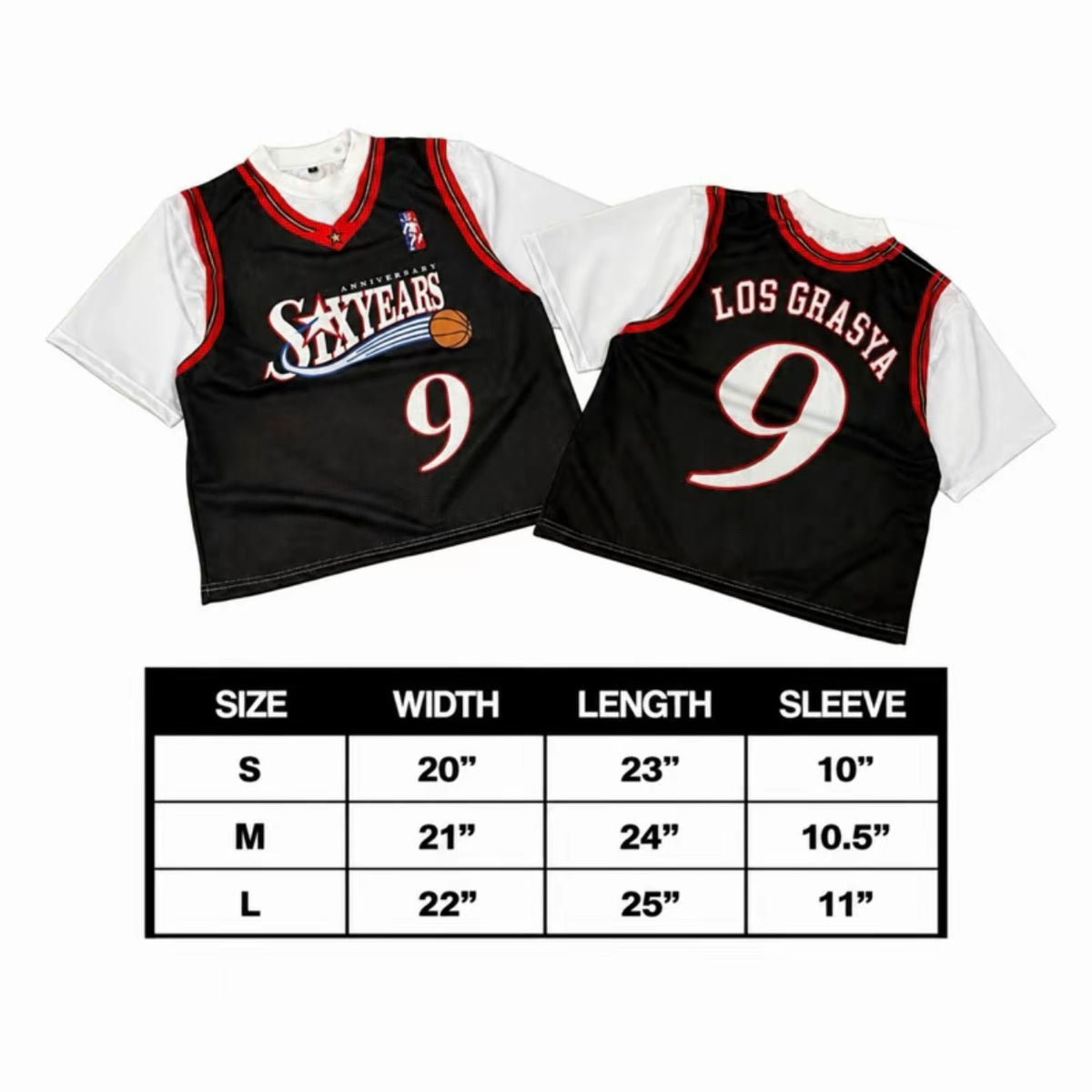 6th Anniv (Sixers Inspired Jersey)