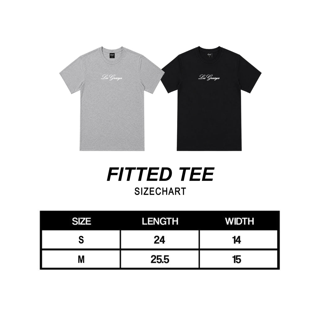 Los Grasya University Fitted Tee (Reflectorize)