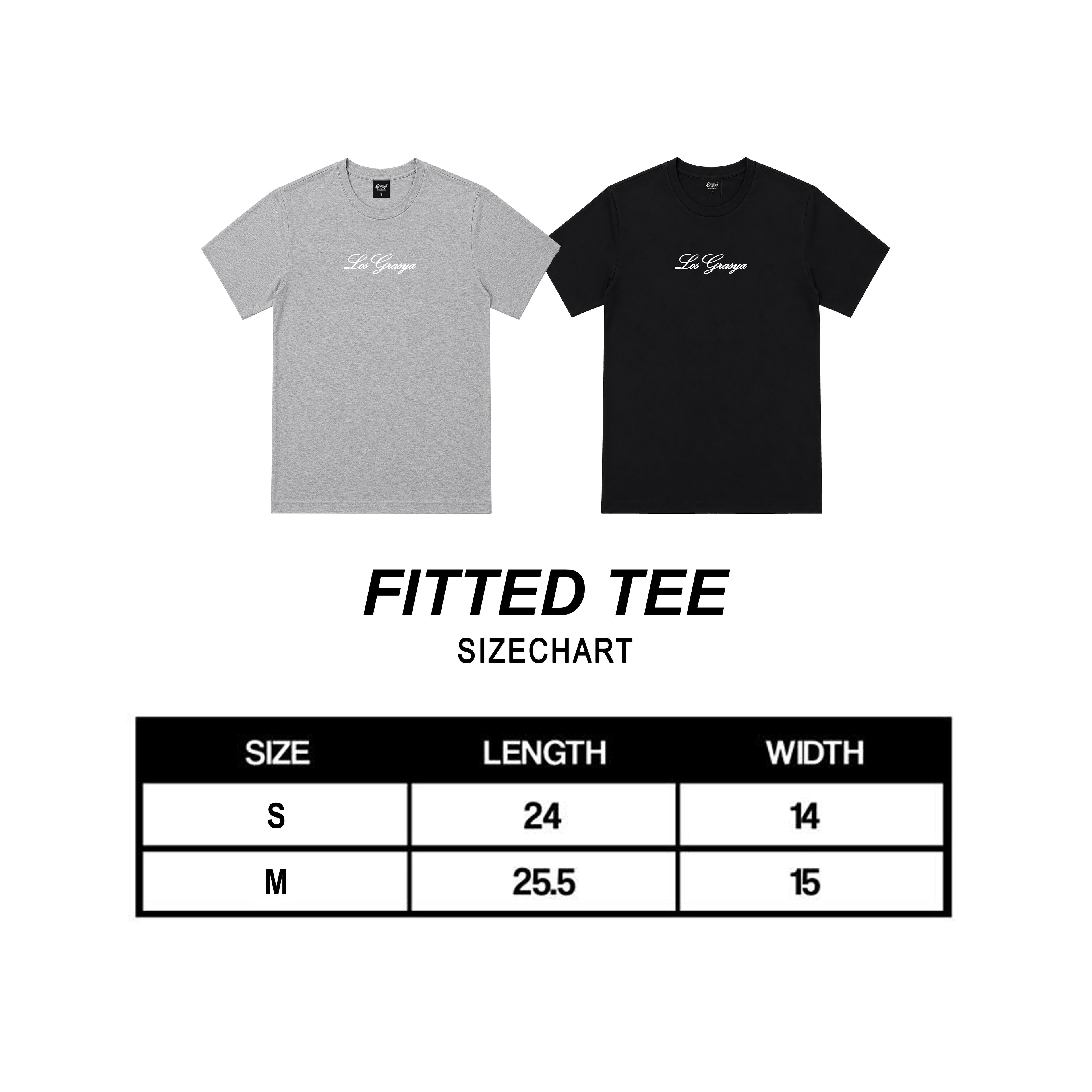 Los Grasya University Fitted Tee (Reflectorize)