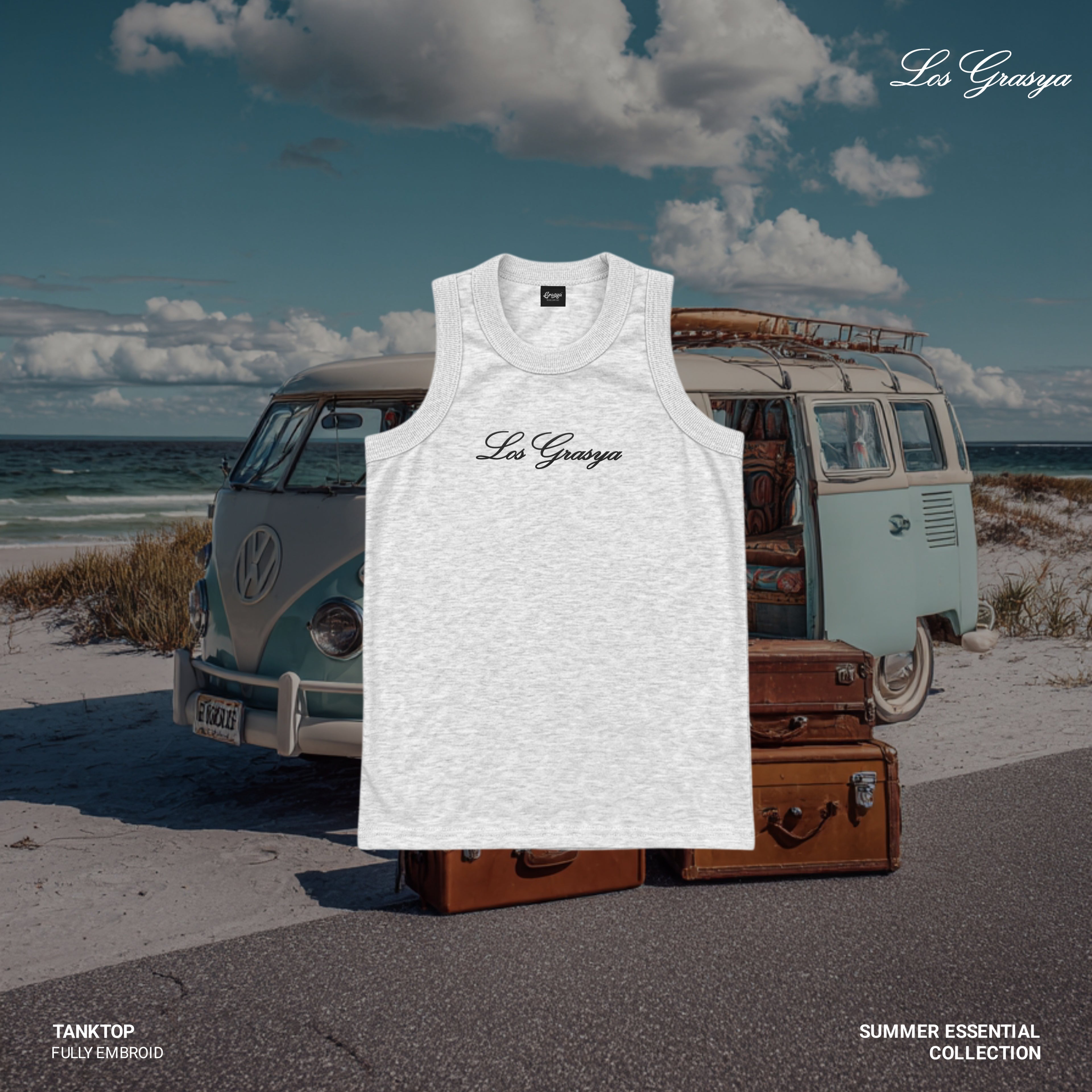 Premium Tanktop (Fully Embroid)