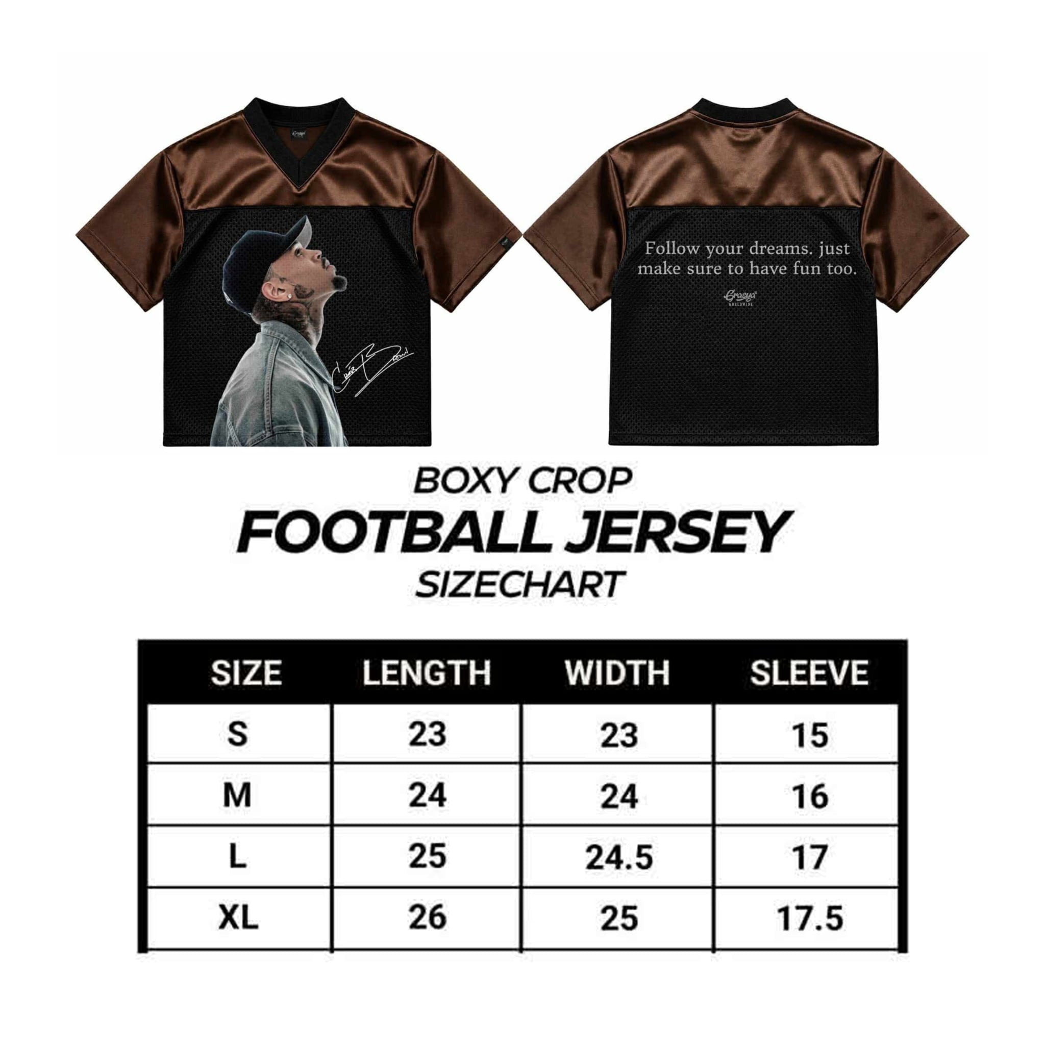 CHRIS BROWN MESH JERSEY